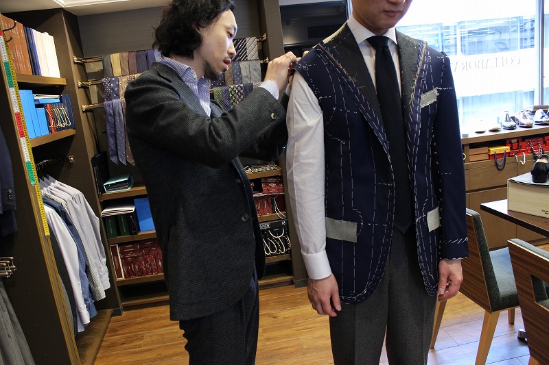 新しいコラボレーションによるビスポークスーツ WATANABE&OSAKU
